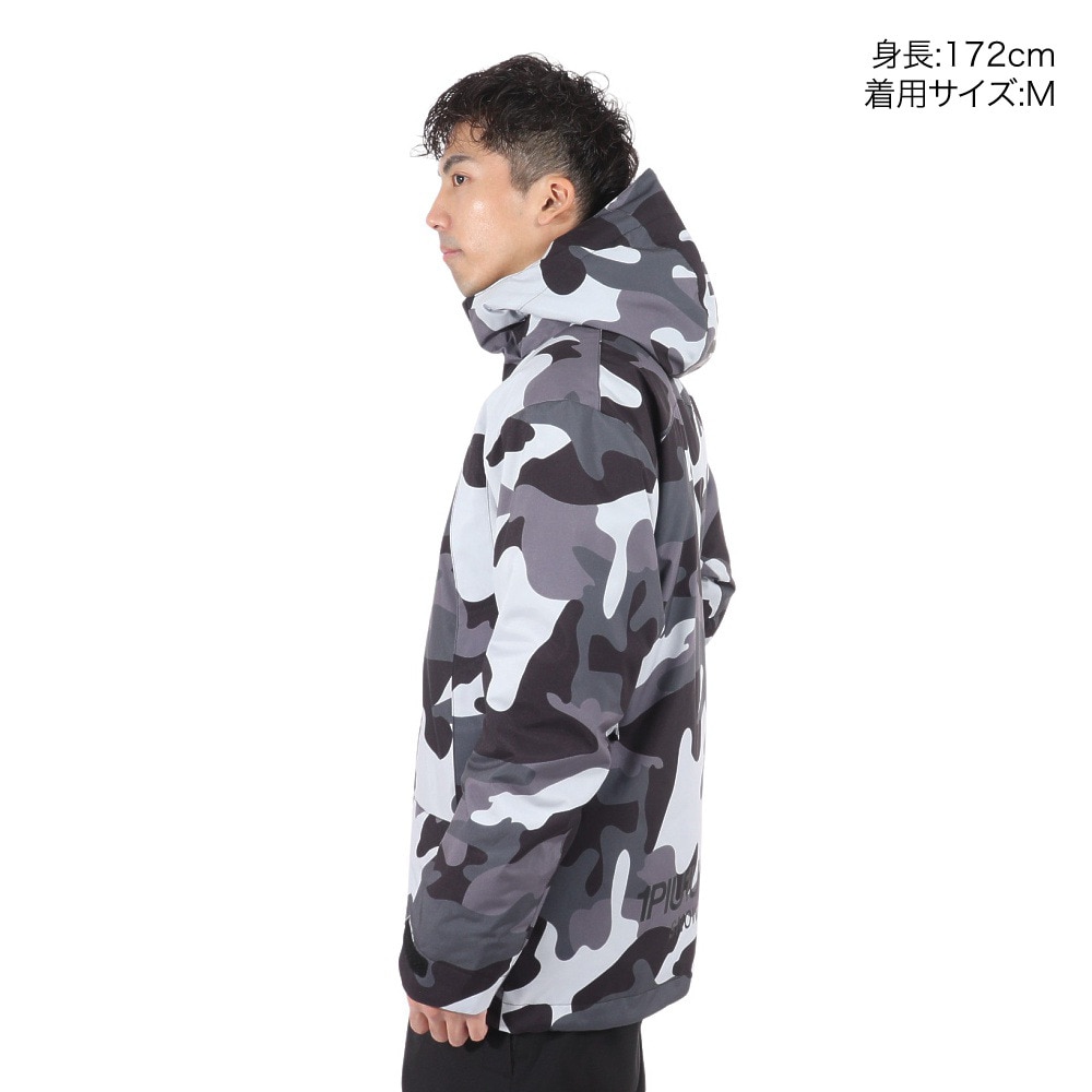 1PIU1UGUALE3 RELAX（1PIU1UGUALE3 RELAX）（メンズ）スノーボード ウェア ジャケット SNOW FIELD JACKET USM23OT03BLACK1