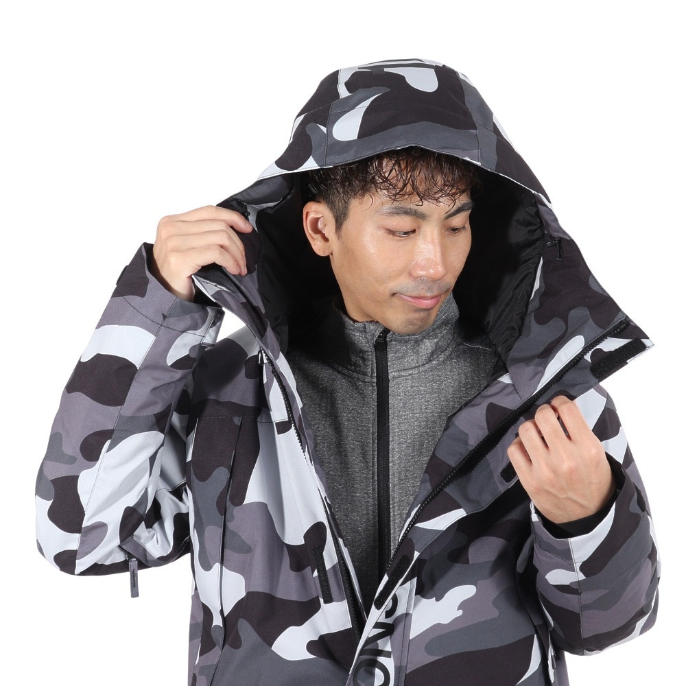 1PIU1UGUALE3 RELAX（1PIU1UGUALE3 RELAX）（メンズ）スノーボード ウェア ジャケット SNOW FIELD JACKET USM23OT03BLACK1