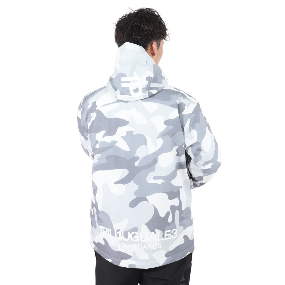 1PIU1UGUALE3 RELAX（1PIU1UGUALE3 RELAX）（メンズ）スノーボード ウェア ジャケット SNOW FIELD JACKET USM23OT03WHITE1
