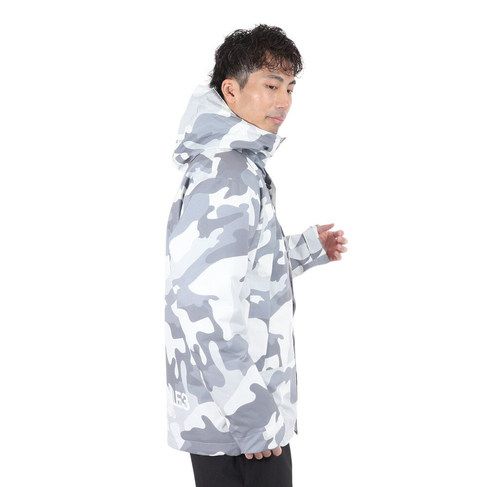 1PIU1UGUALE3 RELAX（1PIU1UGUALE3 RELAX）（メンズ）スノーボード ウェア ジャケット SNOW FIELD JACKET USM23OT03WHITE1