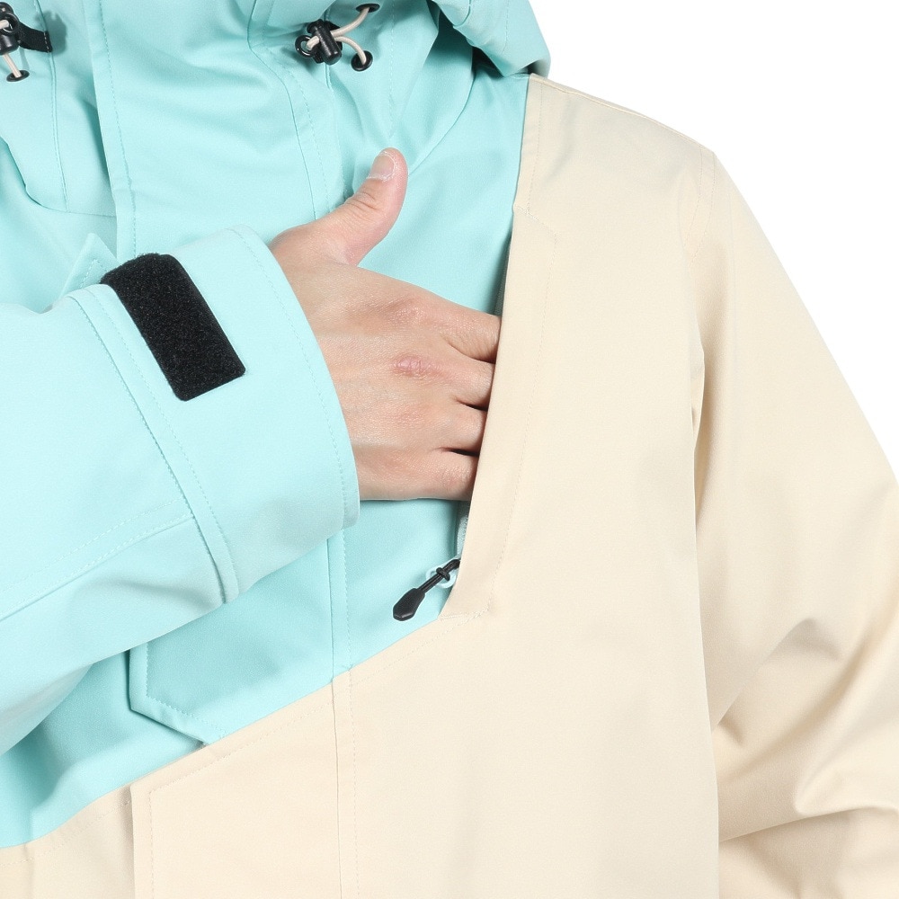 ハーレー（HURLEY）（メンズ）スキー スノーボード ジャケット BLOCK PARTY SNOW JACKET MSW2312041-BEG