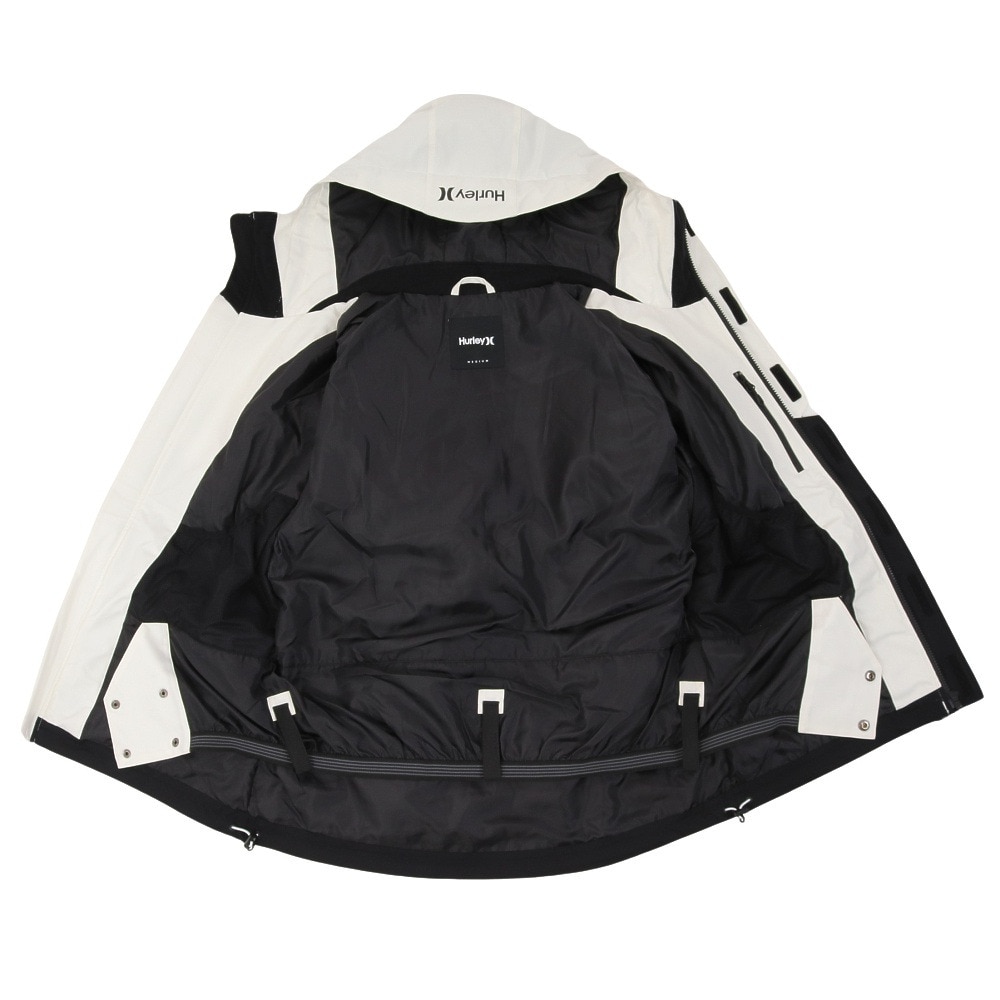 ハーレー（HURLEY）（メンズ）スキー スノーボード ジャケット BLOCK PARTY SNOW JACKET MSW2312041-BLK
