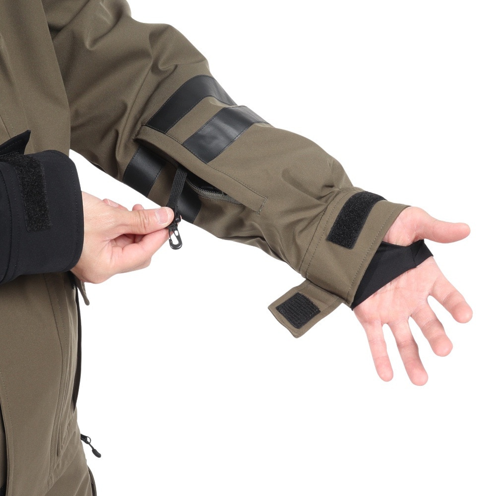 ハーレー（HURLEY）（メンズ）スキー スノーボード ジャケット BLOCK PARTY SNOW JACKET MSW2312041-OLV