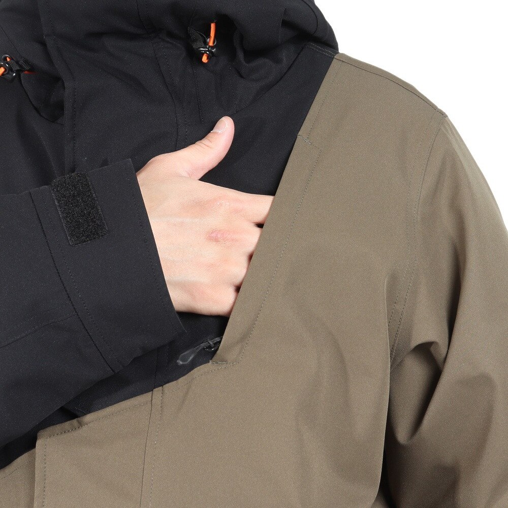 ハーレー（HURLEY）（メンズ）スキー スノーボード ジャケット BLOCK PARTY SNOW JACKET MSW2312041-OLV