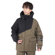 ハーレー（HURLEY）（メンズ）スキー スノーボード ジャケット BLOCK PARTY SNOW JACKET MSW2312041-OLV