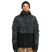 クイックシルバー(Quiksilver)(メンズ)スキー スノーボード ジャケット アウター MISSION PRINTED BLOCK JK 24SNEQYTJ03403KVJ3