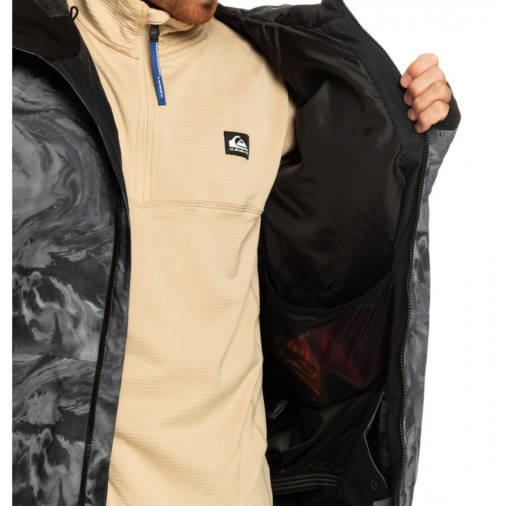 クイックシルバー（Quiksilver）（メンズ）スノーボード ウェア ジャケット MISSION PRINTED NP JK 24SNEQYTJ03429KVJ2