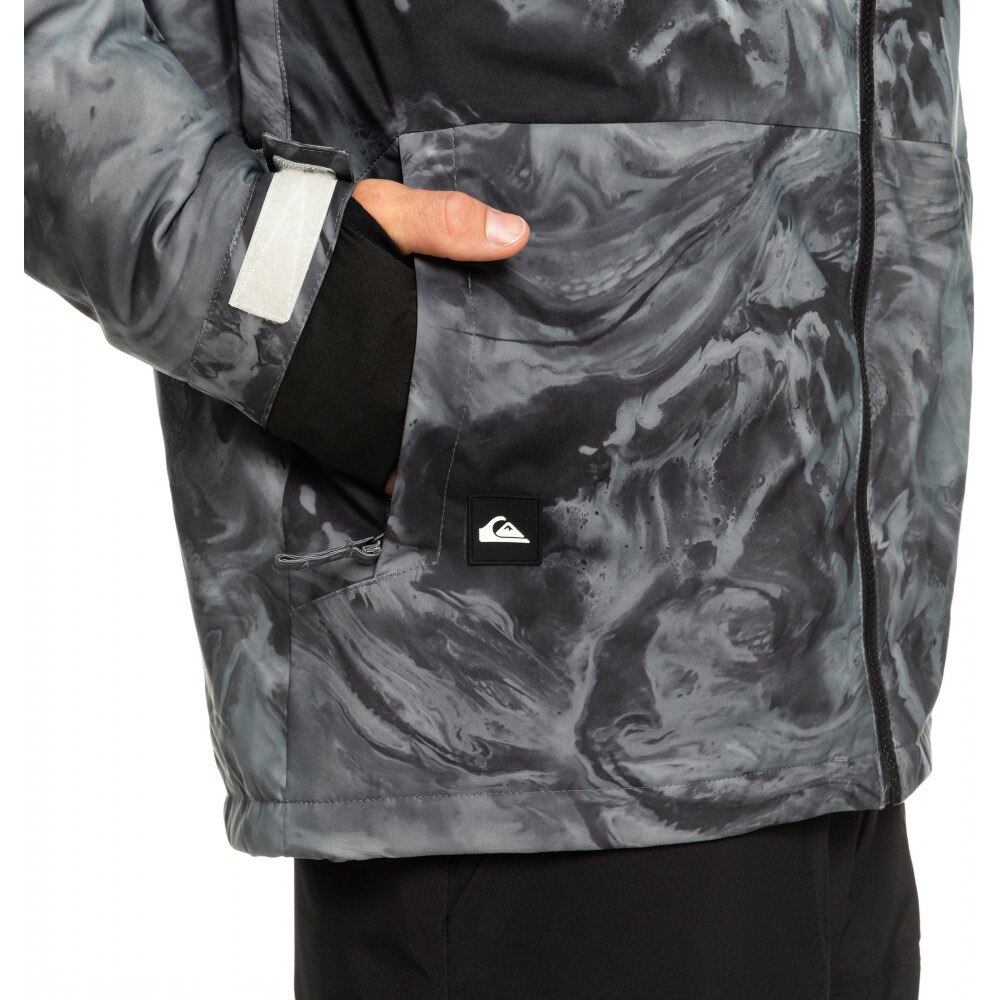 クイックシルバー（Quiksilver）（メンズ）スノーボード ウェア ジャケット MISSION PRINTED NP JK 24SNEQYTJ03429KVJ2