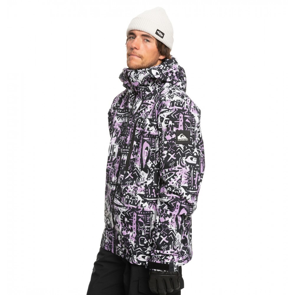 クイックシルバー（Quiksilver）（メンズ）スノーボード ウェア ジャケット MISSION PRINTED NP JK 24SNEQYTJ03429PGC6