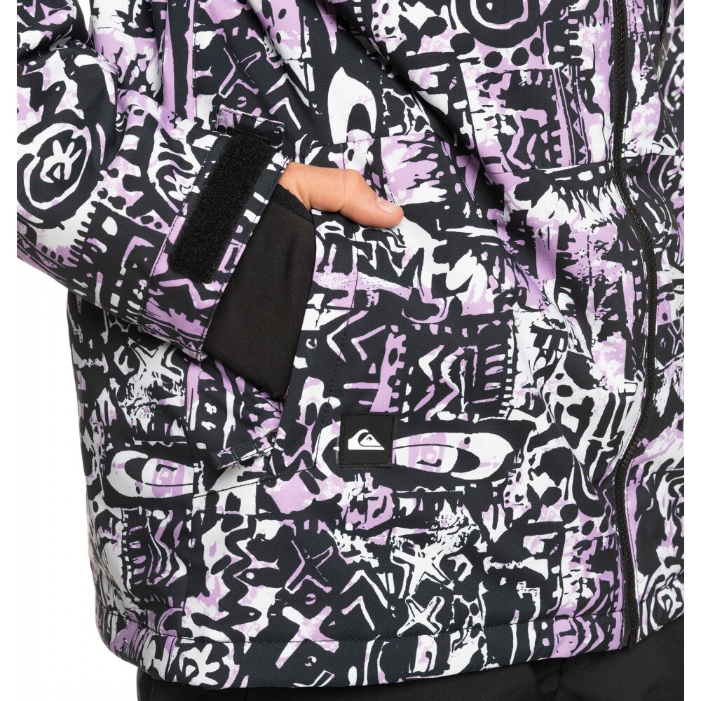 クイックシルバー（Quiksilver）（メンズ）スノーボード ウェア ジャケット MISSION PRINTED NP JK 24SNEQYTJ03429PGC6