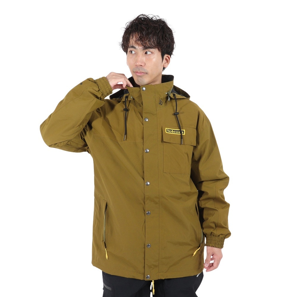 ボルコム（Volcom）（メンズ）LONGO GORE-TEX ジャケット 24G0652404 MOS