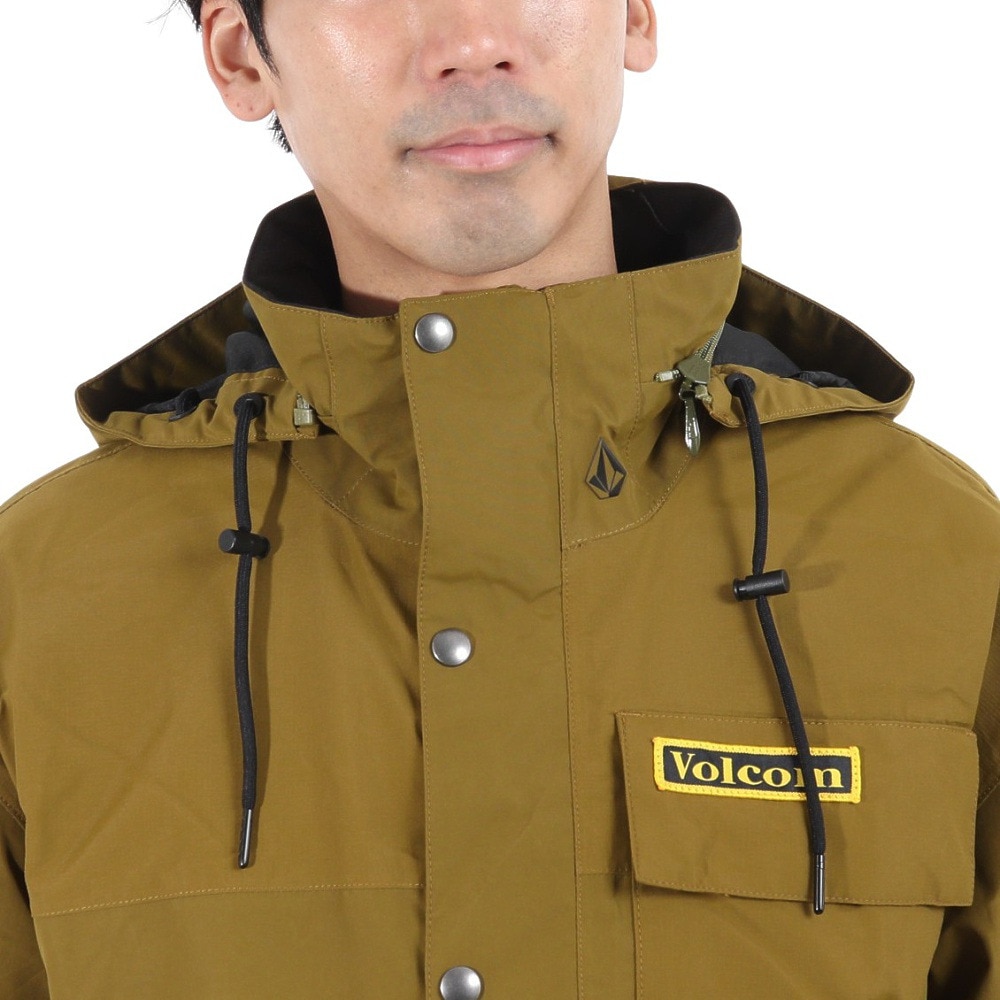 ボルコム（Volcom）（メンズ）LONGO GORE-TEX ジャケット 24G0652404 MOS