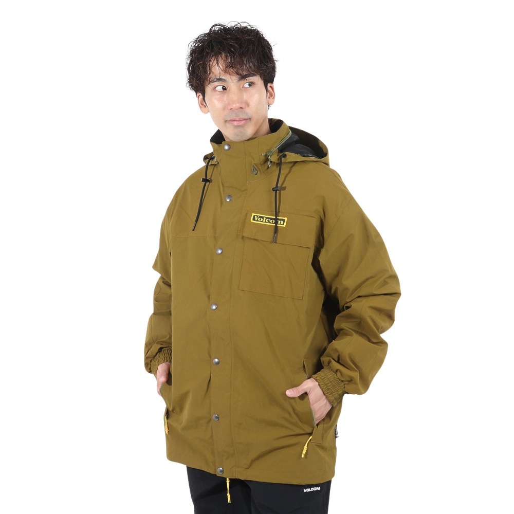 ボルコム（Volcom）（メンズ）LONGO GORE-TEX ジャケット 24G0652404 MOS