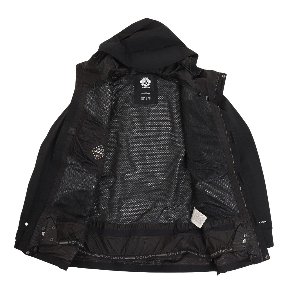 ボルコム（Volcom）（メンズ）スノーボード ウェア ジャケット ゴアテックス MENS L GORE-TEX JACKET 24G0652406 BLK