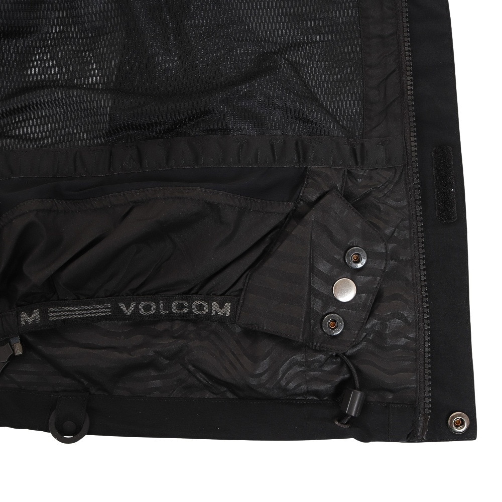 ボルコム（Volcom）（メンズ）スノーボード ウェア 型落ち 23-24 ジャケット ゴアテックス MENS L GORE-TEX JACKET 24G0652406 BLK