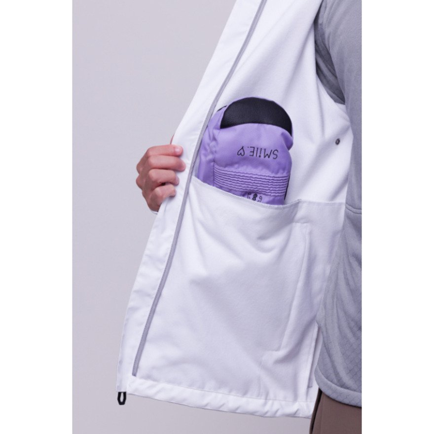 シックスエイトシックス（686）（メンズ）スノーボード ウェア フーディー 撥水パーカー WATERPROOF ZIP HOODY M3WNCS104-WHT