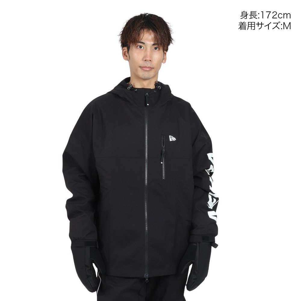 ニューエラ（NEW ERA）（メンズ、レディース）24-25 モデル スノージャケット NEW ERA SNOWBOARDING ワードマークロゴ 14380231
