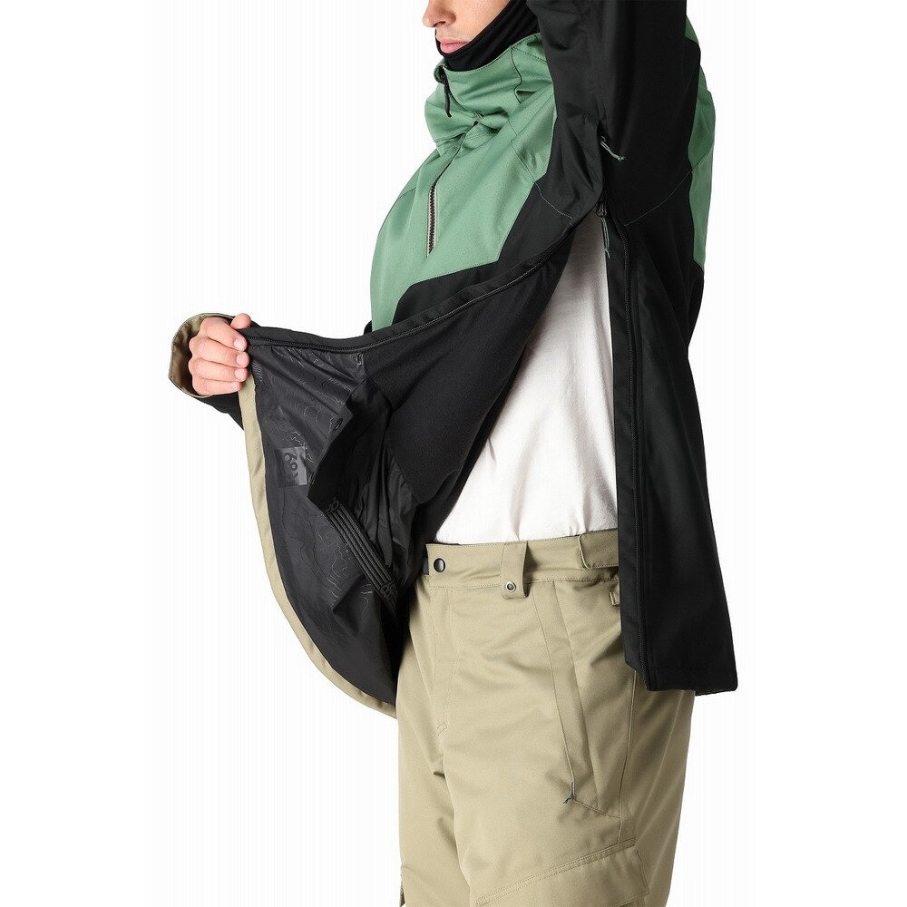 686（686）（メンズ）RENEWAL インシュレーテッド アノラックジャケット M2W116-CYPRESS BLACK CB