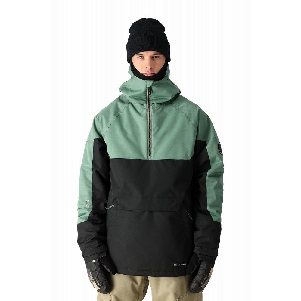 686（686）（メンズ）RENEWAL インシュレーテッド アノラックジャケット M2W116-CYPRESS BLACK CB