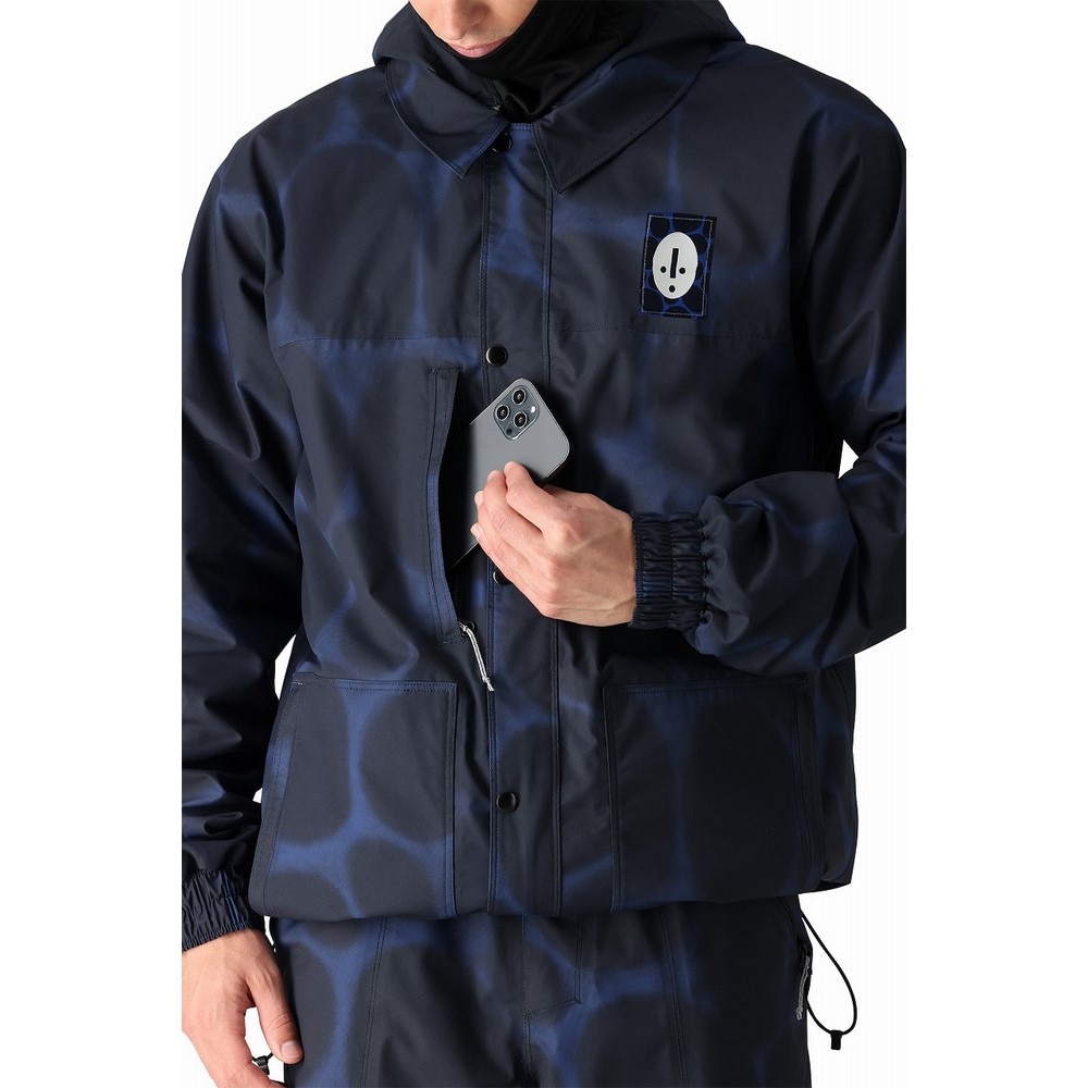 686（686）（メンズ）DOJO シェルジャケット M4WN140-BLUE AIRBRUSH
