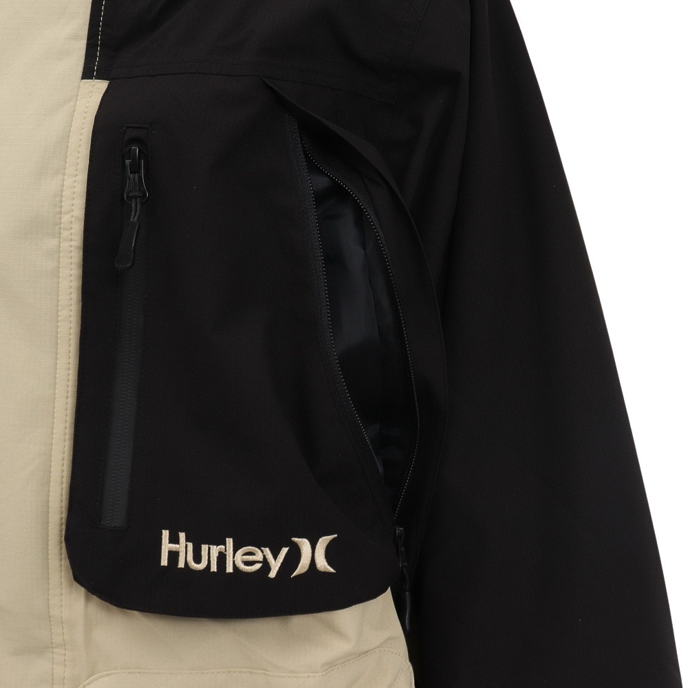 ハーレー（HURLEY）（メンズ）リップストップ スノー ジャケット MSJK242001-BKBG