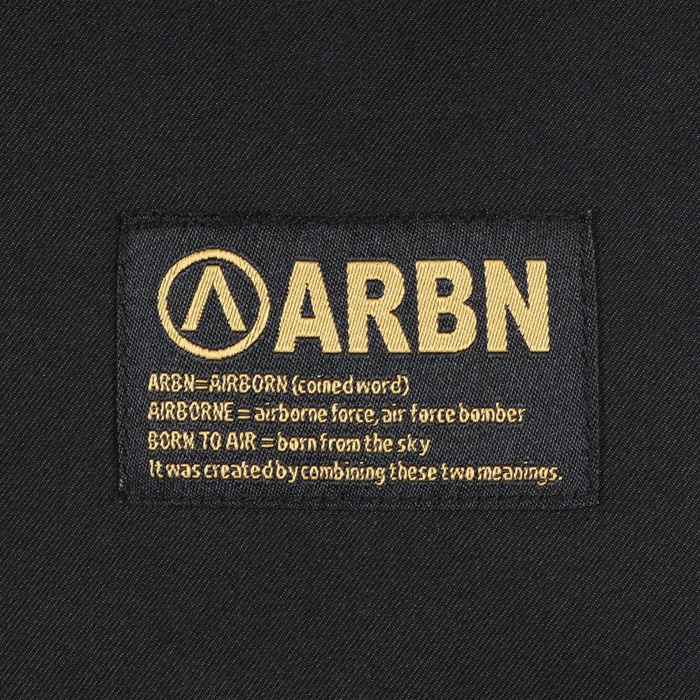 エアボーン（ARBN）（メンズ）ボードウェア PLAIN ジャケット ABJ15121 BLACK