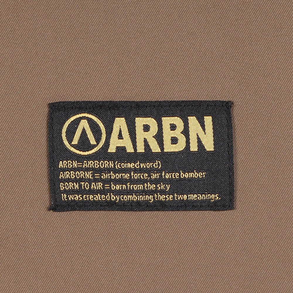 エアボーン（ARBN）（メンズ）ボードウェア PLAIN ジャケット ABJ15121 MOCHA
