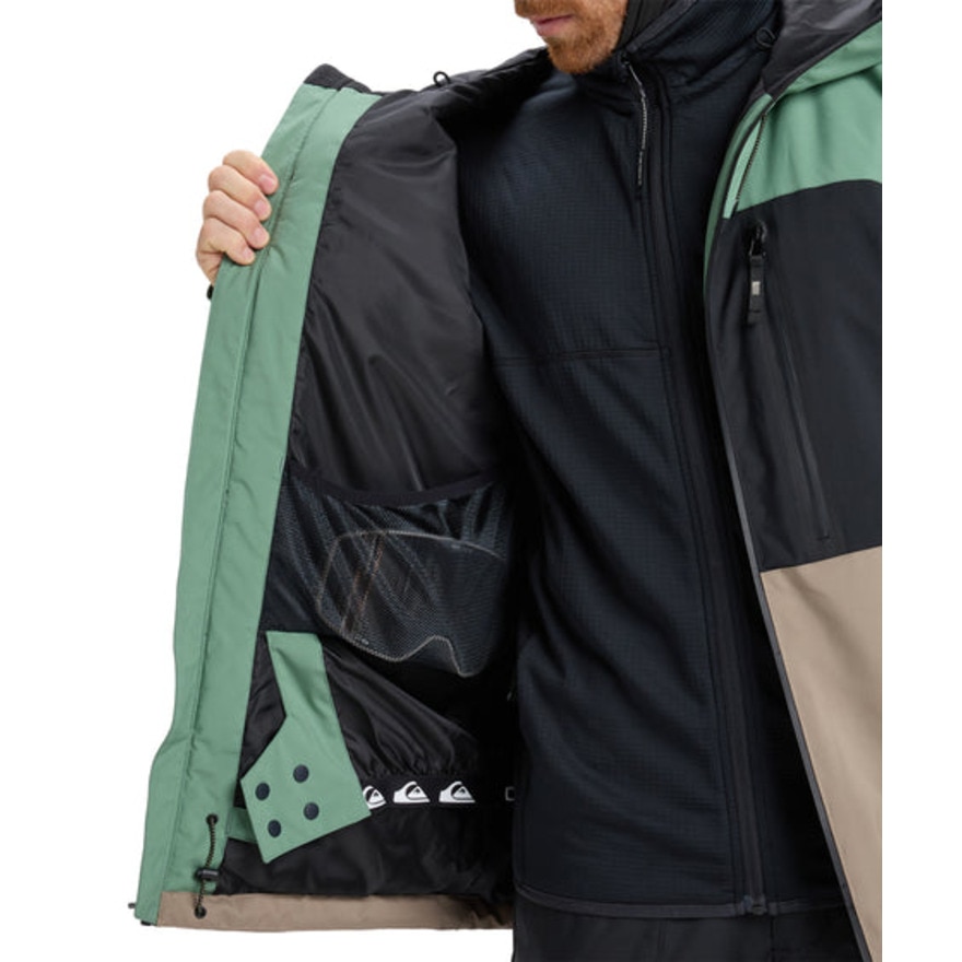 クイックシルバー（Quiksilver）（メンズ）SYCAMORE BLOCK 20K スノー