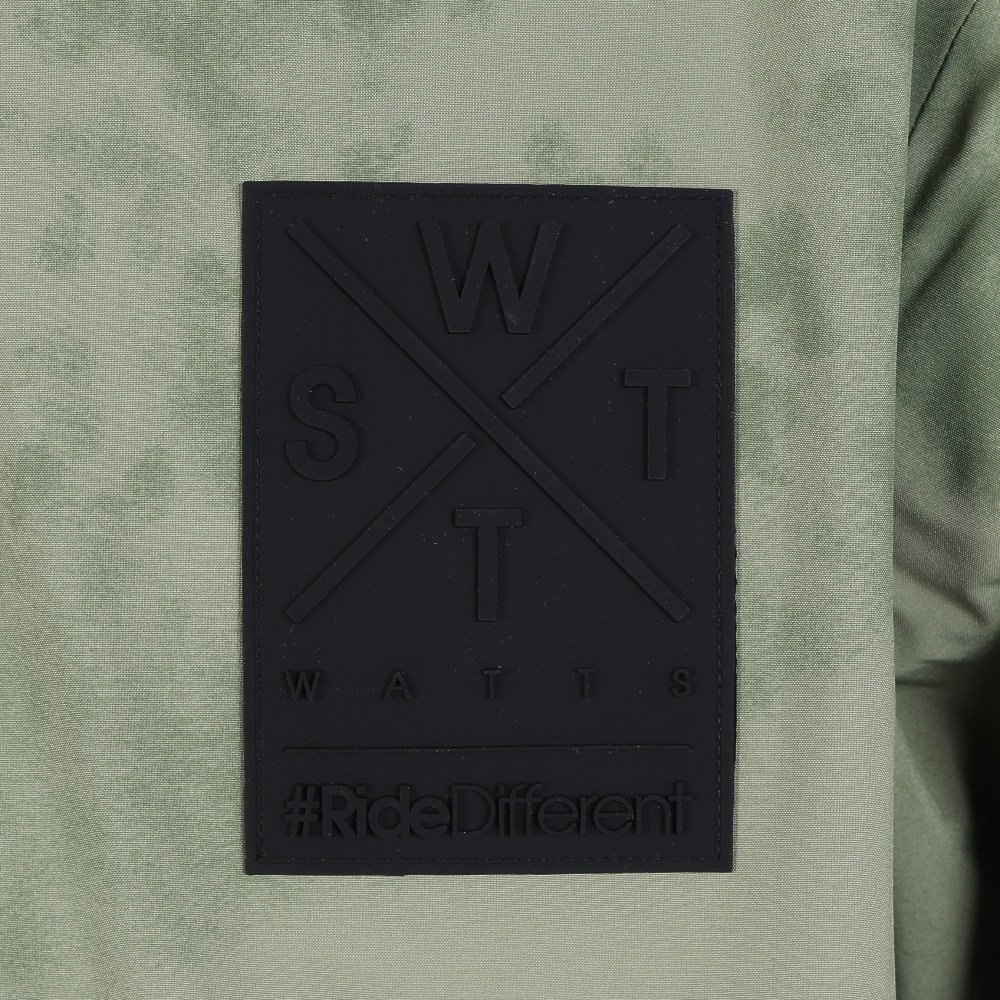 ワッツ（WATTS）（メンズ）ボードウェア ストレッチ ジャケット TMP 1X-TEMPER OLIVE