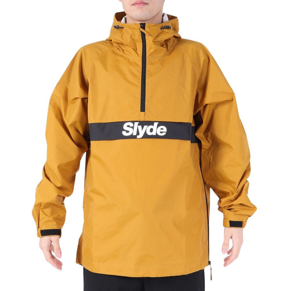 スライド（SLYDE）（メンズ）スノーボード ボードウェア ジャケット ANORAK RAGLAN ジャケット sl2021snow001 BEG マスタード