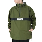 スライド（SLYDE）（メンズ）スノーボード ボードウェア ジャケット ANORAK RAGLAN ジャケット sl2021snow001 OLV オリーブ