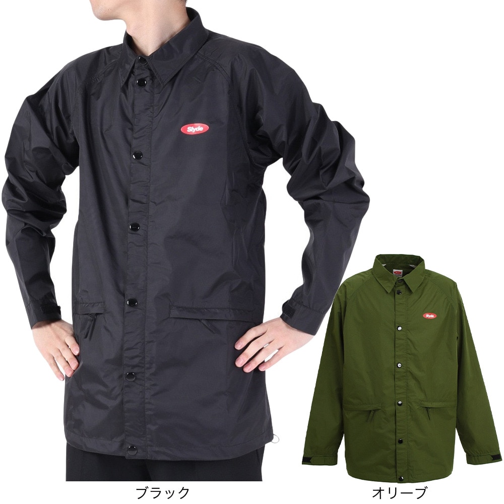 スライド（SLYDE）（メンズ）スノーボード ボードウェア ジャケット COACH ジャケット sl2021snow002 OLV オリーブ