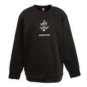 セッションズ（SESSIONS）（メンズ）スノーボード ボードウェア ジャケット DWR FLEECE CREW GONZ 長袖シャツ 211200 ブラック