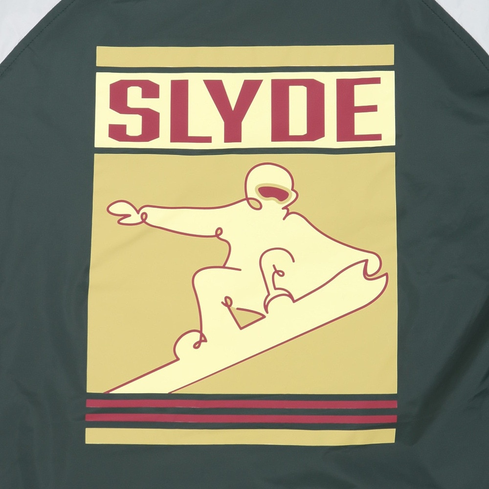 スライド（SLYDE）（メンズ）スノーボード ウェア ジャケット ANORAK JACKET 22SNSLY002-GRN