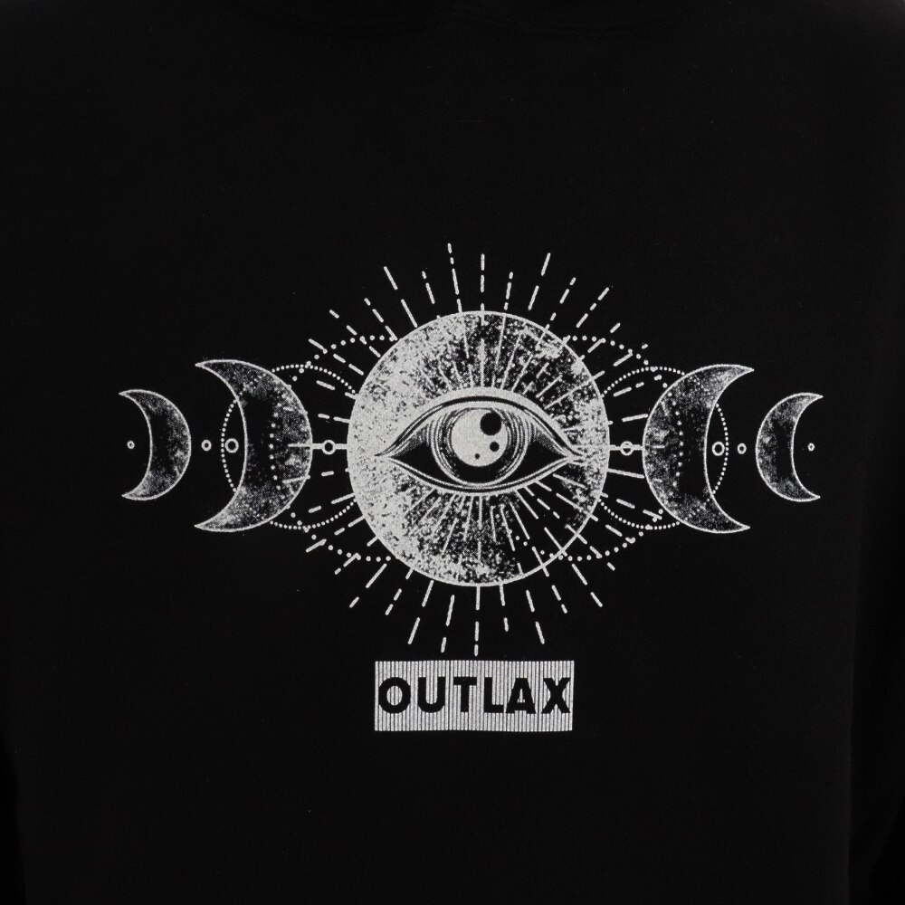 アウトラックス（OUTLAX）（メンズ）パーカー スノーボード スノボ スウェットパーカー 裏起毛 アッシュ OLA2201BLEY
