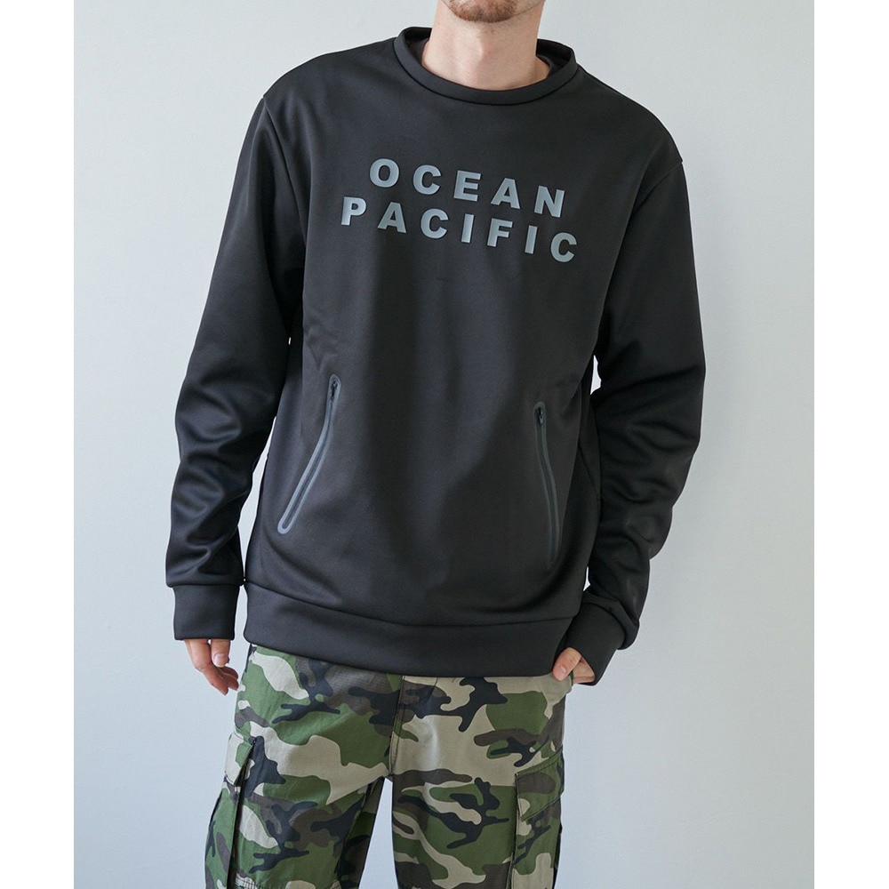 オーシャンパシフィック（Ocean Pacific）（メンズ、レディース）ユニセックス 撥水プルオーバー 541001 BLK