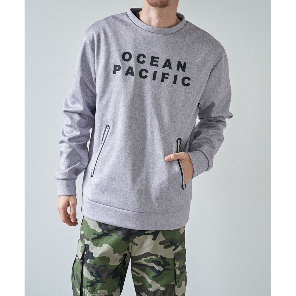 オーシャンパシフィック（Ocean Pacific）（メンズ、レディース）ユニセックス 撥水プルオーバー 541001 GRY