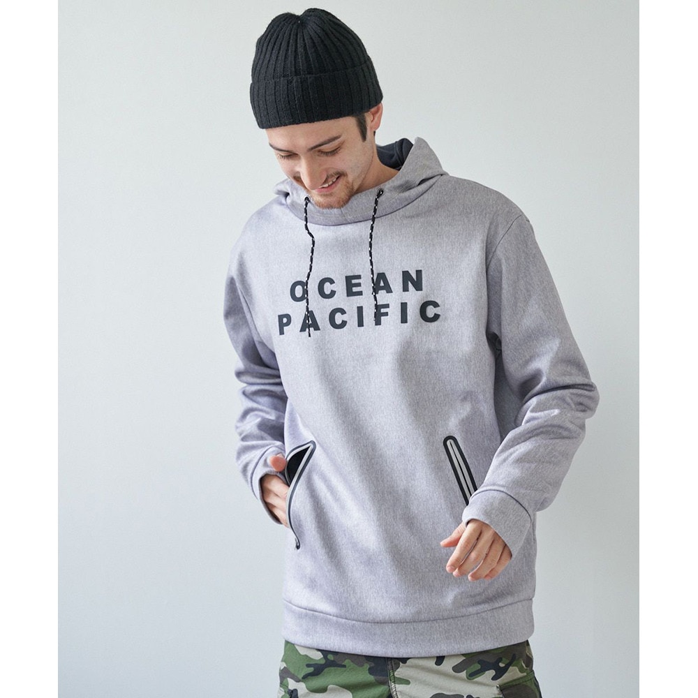 オーシャンパシフィック（Ocean Pacific）（メンズ、レディース）ユニセックス 撥水パーカー 541002 GRY