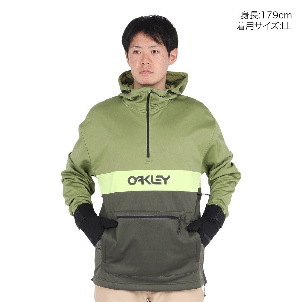オークリー（OAKLEY）（メンズ）Tnp Nose Grab ソフトシェル フーディ FOA404727-7AR
