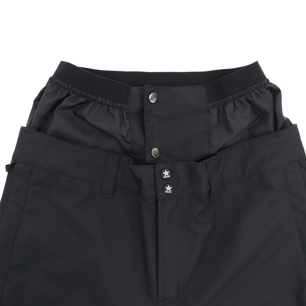 セッションズ（SESSIONS）（メンズ）スノーボード ウェア パンツ メンズ  ブラック CAPITAL PANTS WWG SSFW210025J