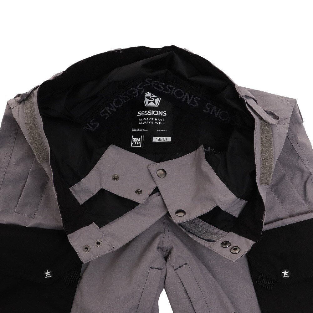セッションズ（SESSIONS）（メンズ）スノーボード ボードウェア パンツ MAJOR カーゴパンツ WWG SSFW220008J GRY