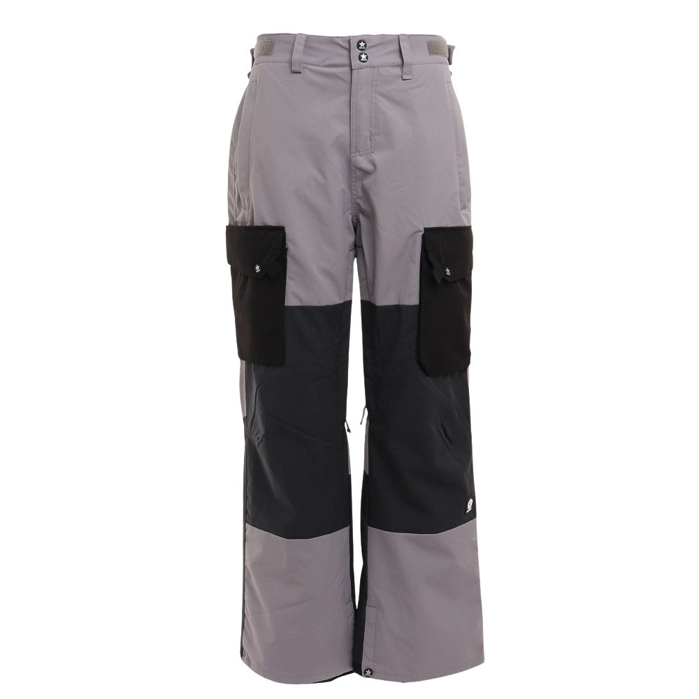 セッションズ（SESSIONS）（メンズ）スノーボード ボードウェア パンツ MAJOR カーゴパンツ WWG SSFW220008J GRY