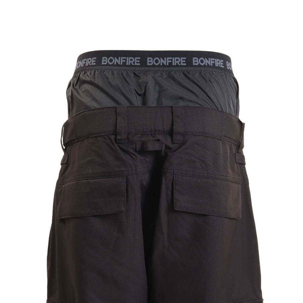 ボンファイア（Bonfire）（メンズ）スノーボード ボードウェア パンツ TACTICAL CARGO パンツ BBFW220022J ブラック