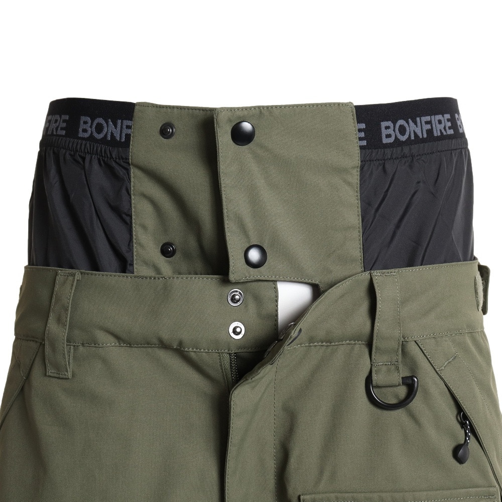 ボンファイア（Bonfire）（メンズ）スノーボード ボードウェア パンツ TACTICAL CARGO パンツ BBFW220022J カーキ