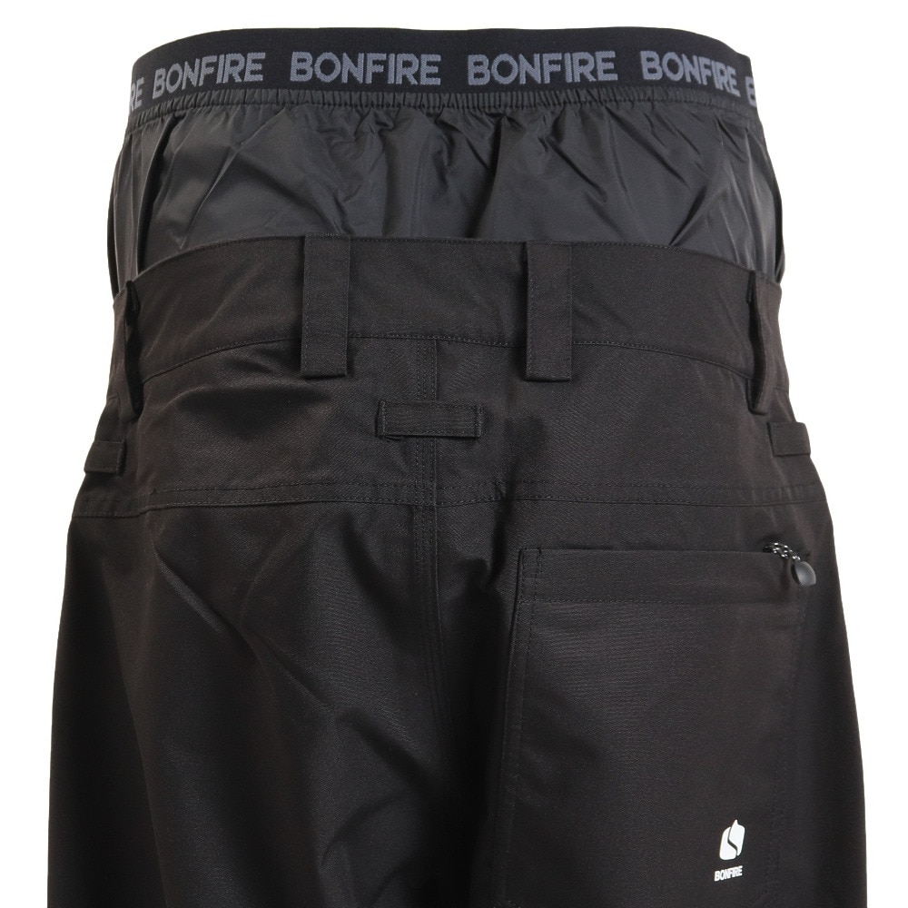 ボンファイア（Bonfire）（メンズ）スノーボード ボードウェア パンツ DOMAIN パンツ WWG BBFW220024J ブラック