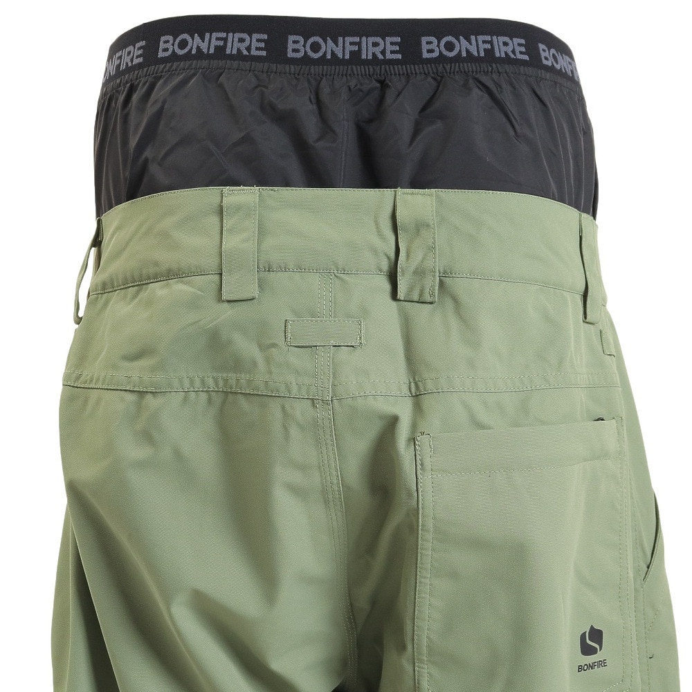 ボンファイア（Bonfire）（メンズ）スノーボード ボードウェア パンツ DOMAIN パンツ WWG BBFW220024J カーキ