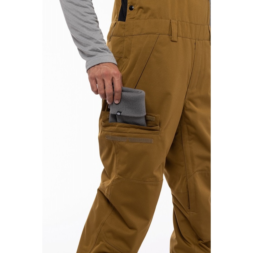 686（686）（メンズ）スノーボードウェア ビブパンツ ホットラップ Insulated M2W211 BREEN