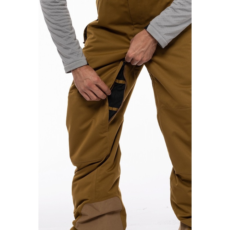 686（686）（メンズ）スノーボードウェア ビブパンツ ホットラップ Insulated M2W211 BREEN