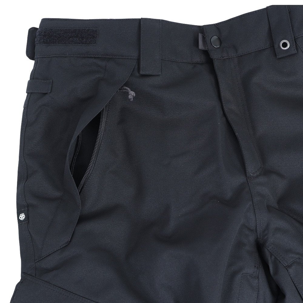 シックスエイトシックス（686）（メンズ）スノーボード ボードウェア パンツ Infinity Insulated Cargo Pant カーゴパンツ M2W213 BLACK ブラック