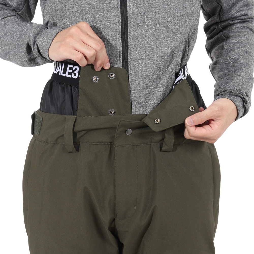 1PIU1UGUALE3 RELAX（1PIU1UGUALE3 RELAX）（メンズ）スノーボード ウェア パンツ BACK LOGO PANTS USM23OB00KHAKI